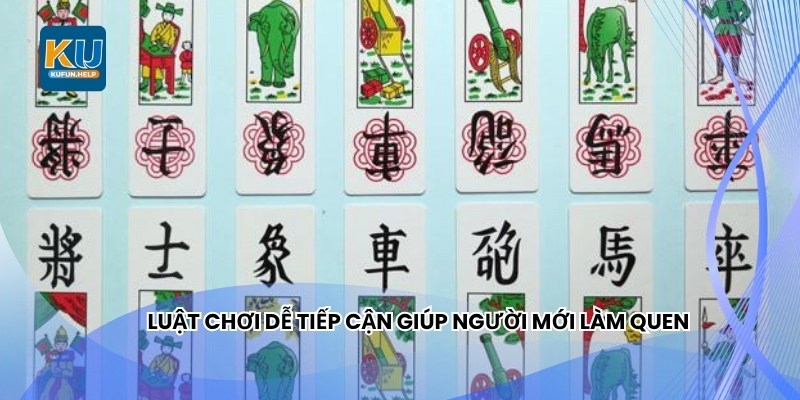 Luật chơi dễ tiếp cận giúp người mới làm quen