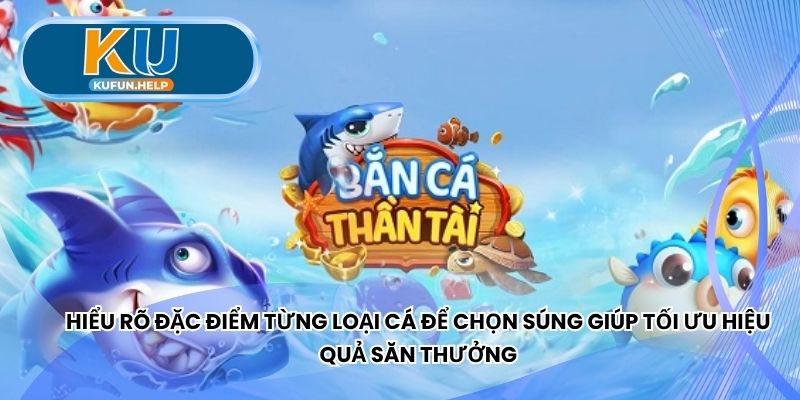 Hiểu rõ đặc điểm từng loại cá chọn súng hiệu quả